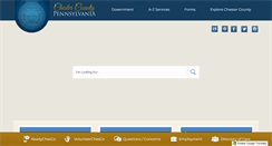 Desktop Screenshot of chesco.org